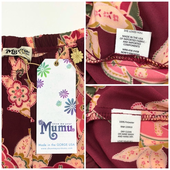 Show Me Your MuMu Nori’s Snickers Vino Vine XS New - Picture 6 of 8